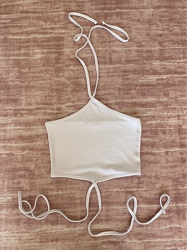 Bağlamalı crop top