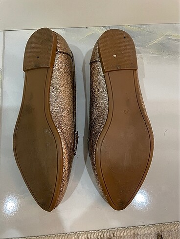 Koton 38 numara rose gold babet