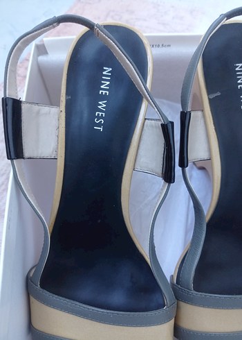 Nine West Nine West Bej Kadın Dolgu Topuklu Ayakkabı