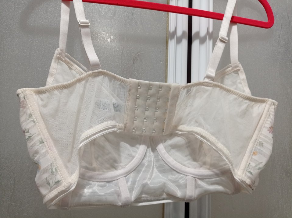 Nakışlı Beyaz Bohem Bustiyer - Görsel 5