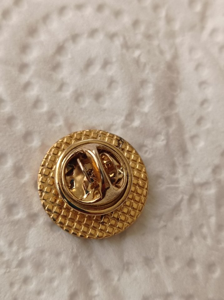 14 Ayar Altın Kaplama Atatürk Rozeti - Görsel 4