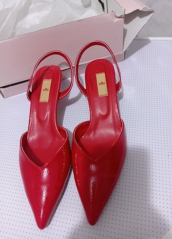 ELLE kırmızı kadin ayakkabı
