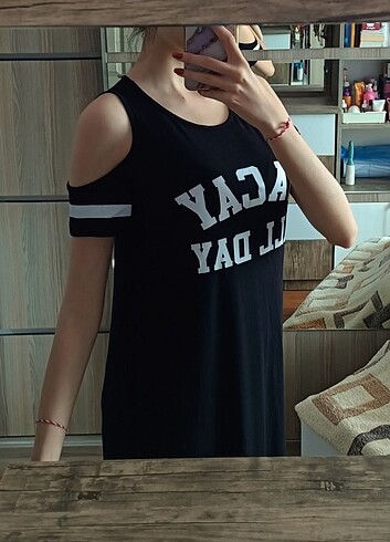 s Beden Uzun Günlük Spor Elbise