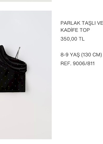 Siyah tek kollu kız çocuk üst - Görsel 4