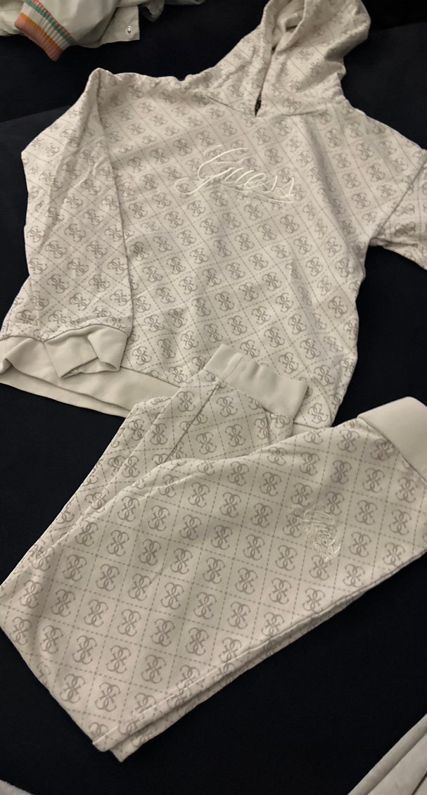 Desenli Nakışlı Kız çocukEşofman Takımı - Görsel 2