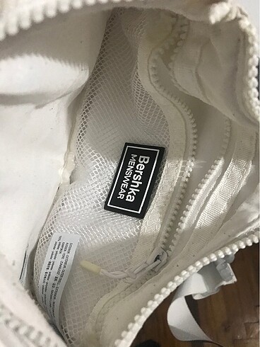  Beden beyaz Renk Bershka bel çantası
