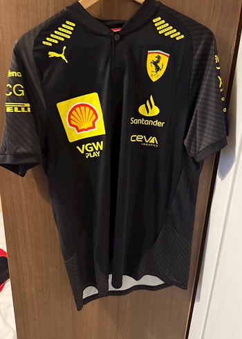 Charles Leclerc Ferrari F1 MONZA GP 2024 Ozel Siyah Forma