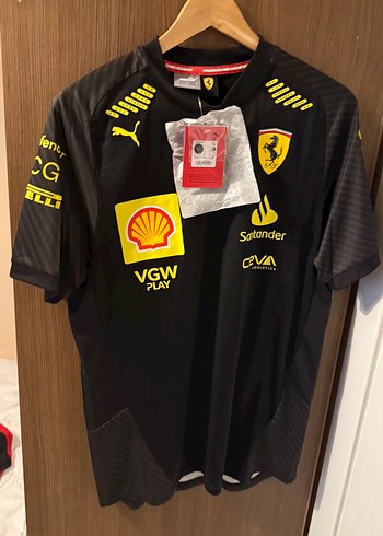 Charles Leclerc Ferrari F1 MONZA GP 2024 Ozel Siyah Forma