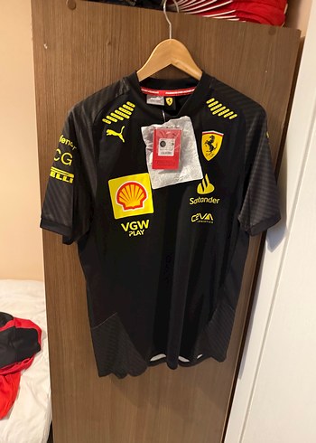 Charles Leclerc Ferrari F1 MONZA GP 2024 Ozel Siyah Forma