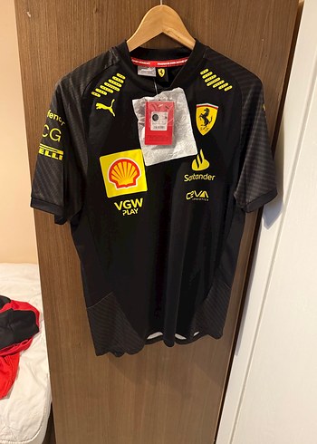 Charles Leclerc Ferrari F1 MONZA GP 2024 Ozel Siyah Forma