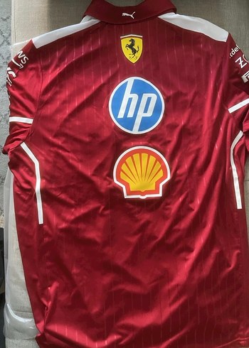 Lewis Hamilton Ferrari F1 2025 Sezonu Pilot Polo Shirt