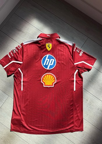 Lewis Hamilton Ferrari F1 2025 Sezonu Pilot Polo Shirt