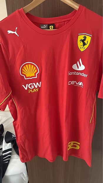 Carlos Sainz Ferrari 2024 F1 Tshirt