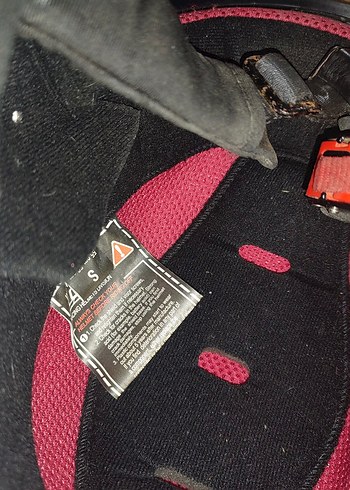 Renkli Baskılı Biker Motosiklet Kaskı s beden - Görsel 12