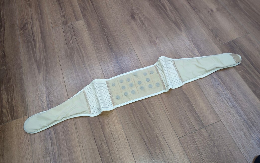 Korse mıknatıslı manyetik bel korsesi - Görsel 4