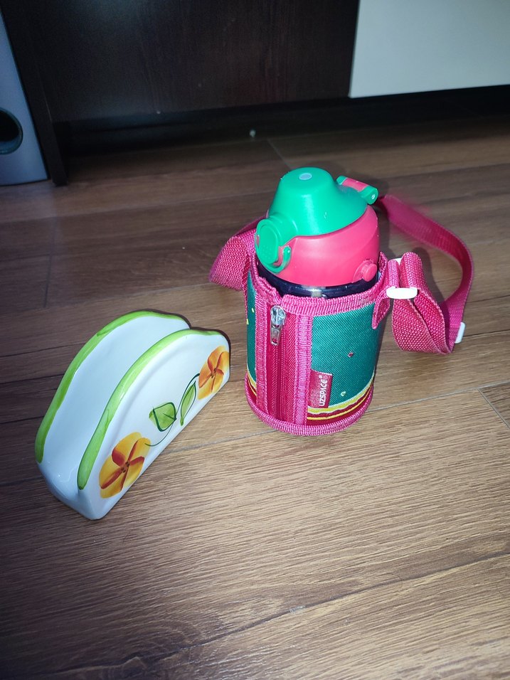 Termos Matara Renkli Pembe Çocuk - Görsel 2