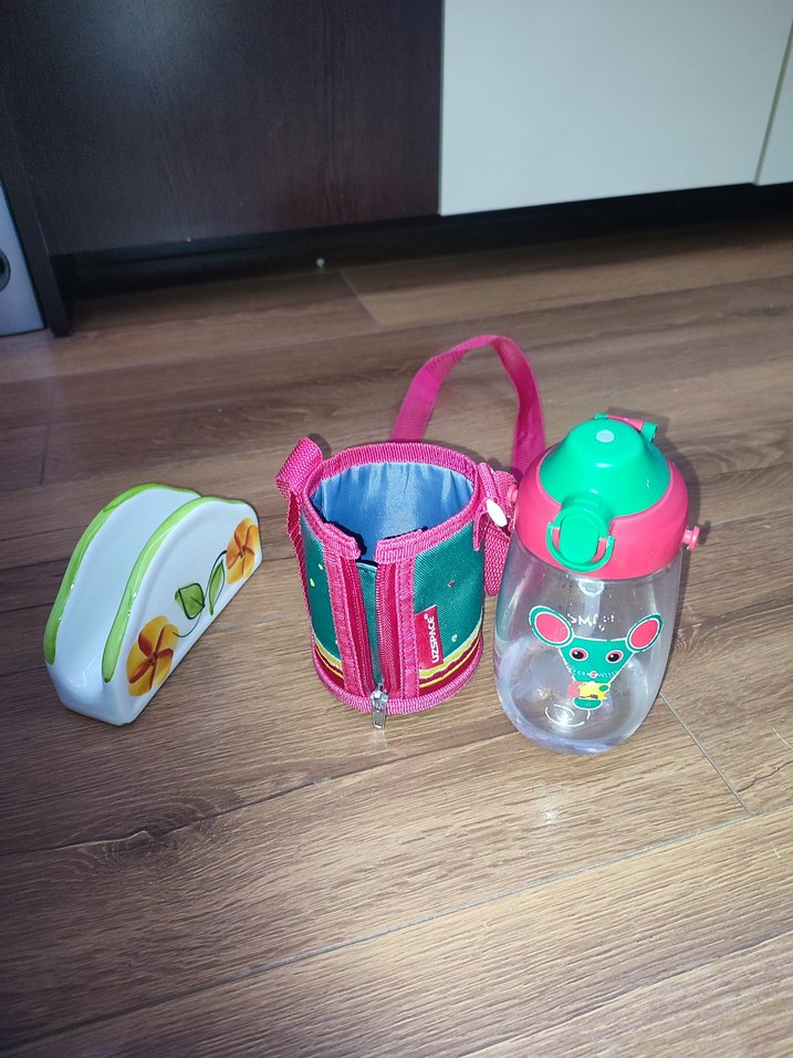 Termos Matara Renkli Pembe Çocuk - Görsel 4