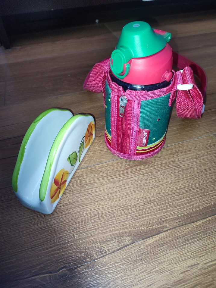 Termos Matara Renkli Pembe Çocuk - Görsel 3