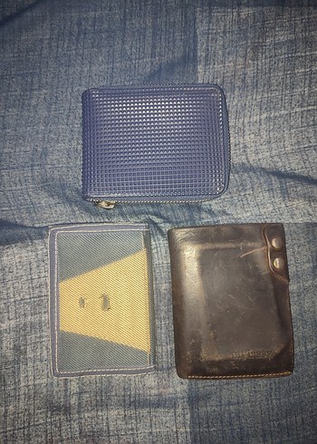 bayan  altakiler Erkek Lacivert ve deri  Cüzdan Seti erkek hepsi - Görsel 14