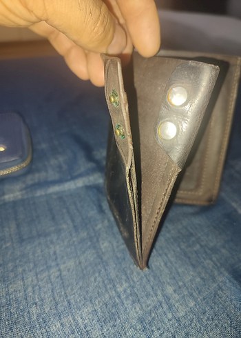 bayan  altakiler Erkek Lacivert ve deri  Cüzdan Seti erkek hepsi - Görsel 10