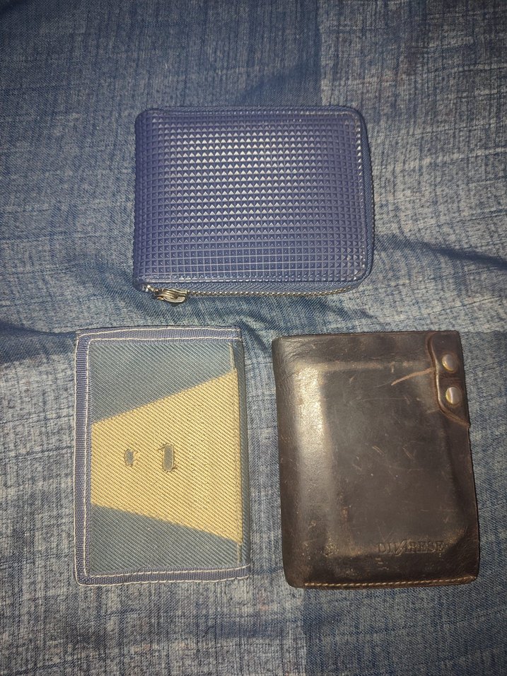 bayan  altakiler Erkek Lacivert ve deri  Cüzdan Seti erkek hepsi - Görsel 2