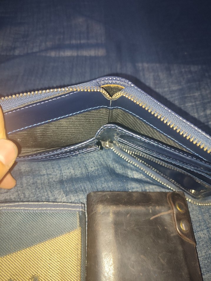 bayan  altakiler Erkek Lacivert ve deri  Cüzdan Seti erkek hepsi - Görsel 5