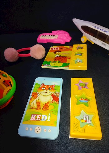 Renkli Çocuk Oyuncak Seti 13 parça - Görsel 12