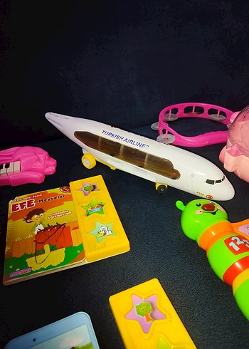 Renkli Çocuk Oyuncak Seti 13 parça - Görsel 9