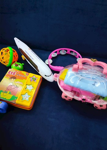 Renkli Çocuk Oyuncak Seti 13 parça - Görsel 16