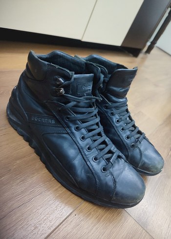 Siyah Erkek Spor Stil Kauçuk Bot 44 numara - Görsel 6