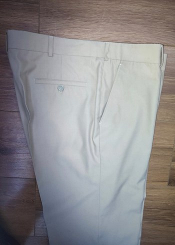 Bej Regular Fit Erkek Pantolon 48 beden - Görsel 3
