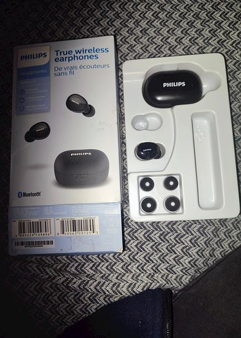 Philips Siyah Gerçek Kablosuz Kulaklık standi.netay açıklamada - Görsel 2