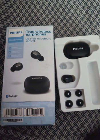 Philips Siyah Gerçek Kablosuz Kulaklık standi.netay açıklamada - Görsel 4