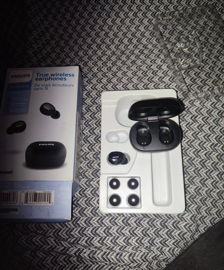 Philips Siyah Gerçek Kablosuz Kulaklık standi.netay açıklamada - Görsel 3