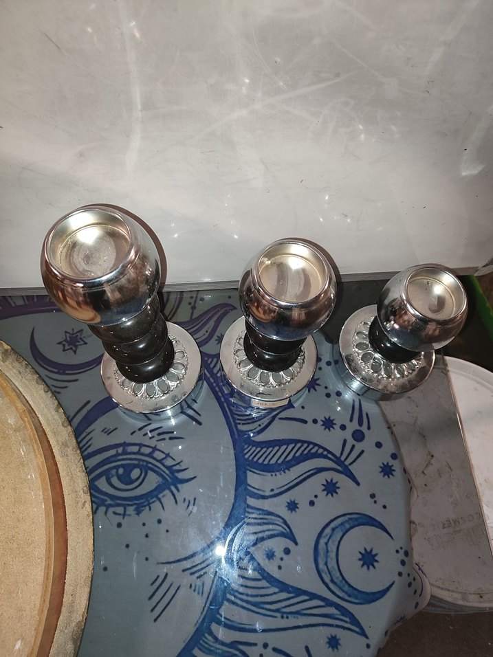 Mumluk Seti 3 lü, şamdan - Görsel 3