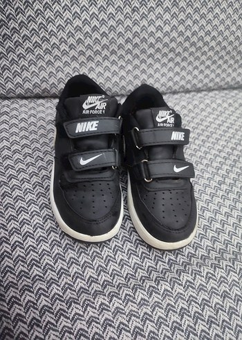 Erkek Çocuk Siyah Cırtlı Nike Spor Ayakkabısı 29 numara - Görsel 7