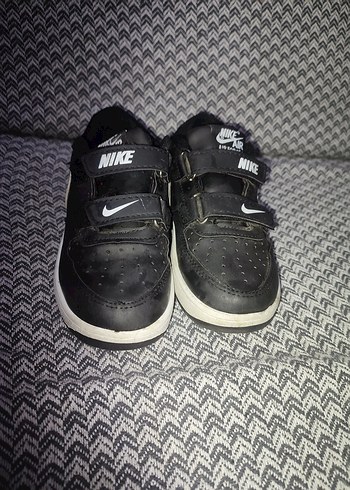 Erkek Çocuk Siyah Cırtlı Nike Spor Ayakkabısı 29 numara - Görsel 6