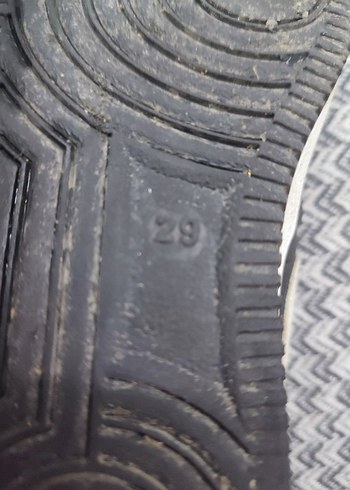 Erkek Çocuk Siyah Cırtlı Nike Spor Ayakkabısı 29 numara - Görsel 10