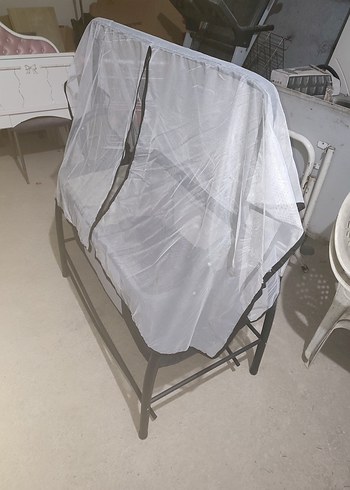 Gri Bebek Beşiği ve Sepeti - Görsel 7