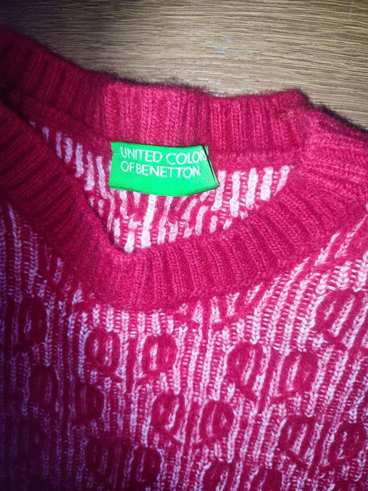 Örgü  Kazak S  beden  /12 -15 yaş - Görsel 3