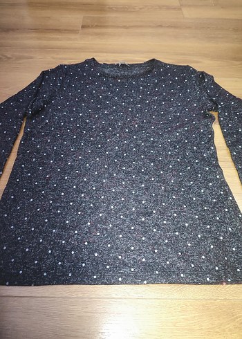 Uzun Kollu Kadın Triko Tişört M-L beden uyumlu - Görsel 5