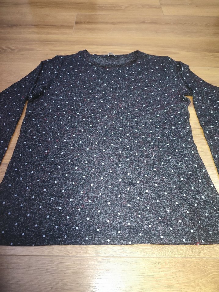 Uzun Kollu Kadın Triko Tişört M-L beden uyumlu - Görsel 5