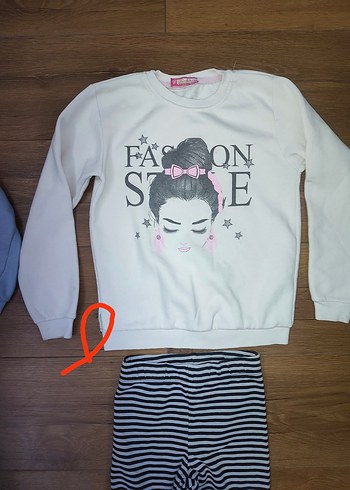 Kız Çocuk Batik Desenli Rahat Eşofman 7 /8 yaş - Görsel 12