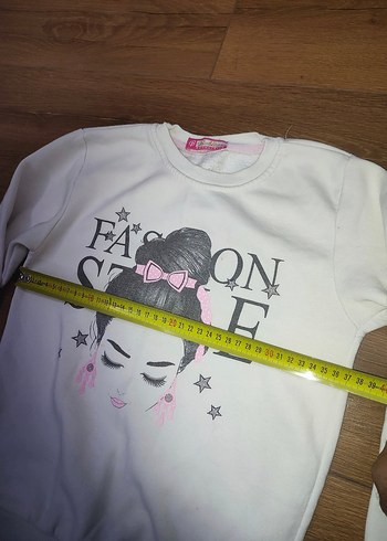 Kız Çocuk Batik Desenli Rahat Eşofman 7 /8 yaş - Görsel 8