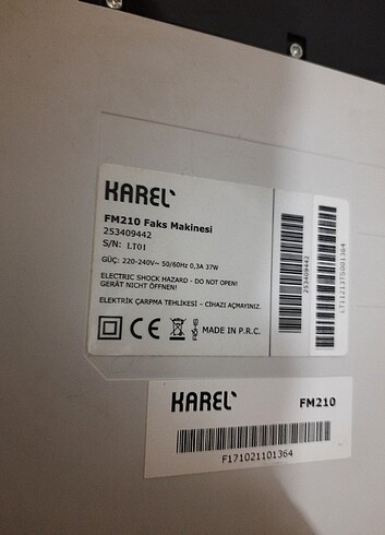 faks makinesi karel marka - Görsel 5