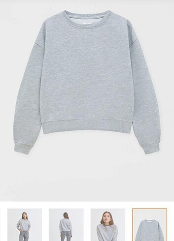 Gri sweatshirt