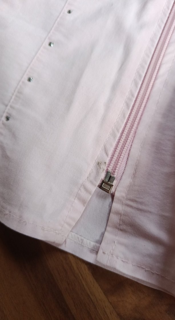 Düğmeli, Klasik Kesim Beyaz Keten Gömlek - Görsel 3