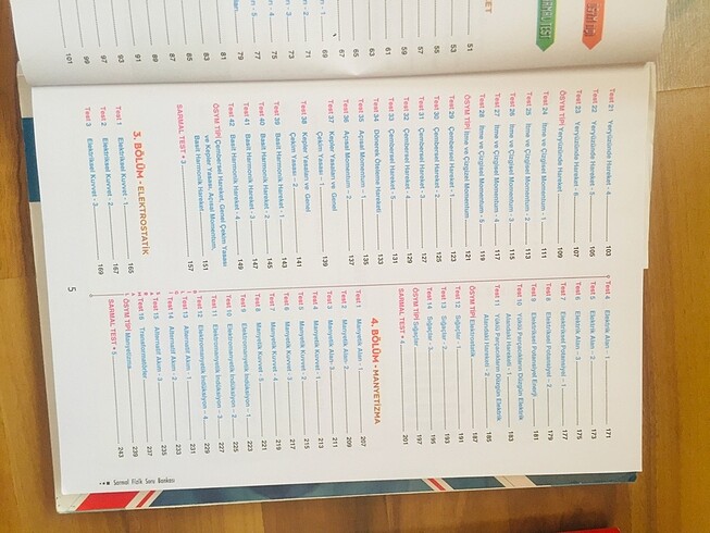 Fizik ayt soru bankası bilgi sarmalı - Görsel 3