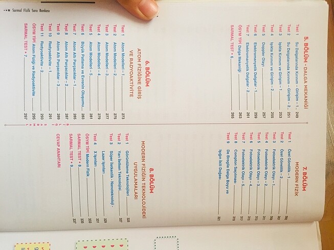 Fizik ayt soru bankası bilgi sarmalı - Görsel 4