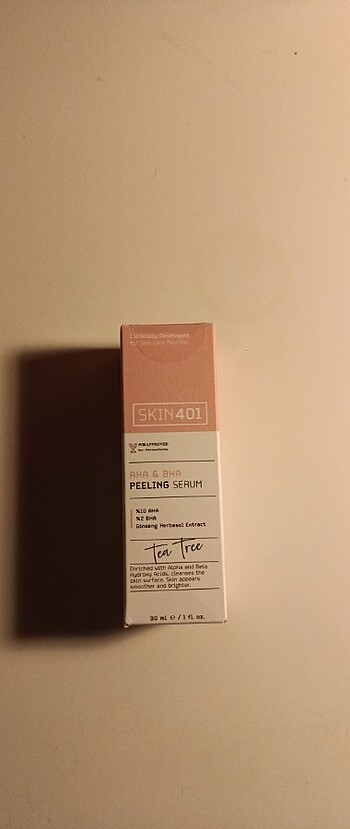 Skin401 aha bha peeling serum - Görsel 2